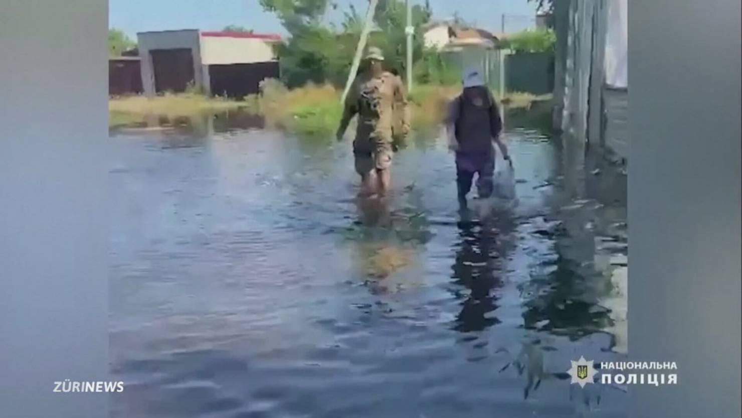 Staudamm Katastrophe in der Ukraine TeleZüri