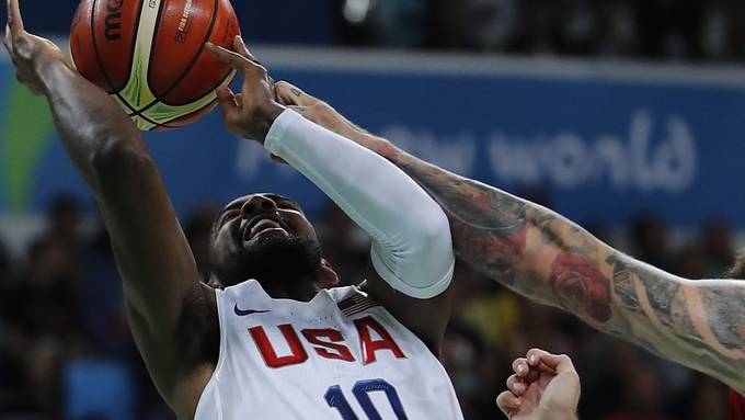 US-Basketballer ohne zu brillieren im Viertelfinal