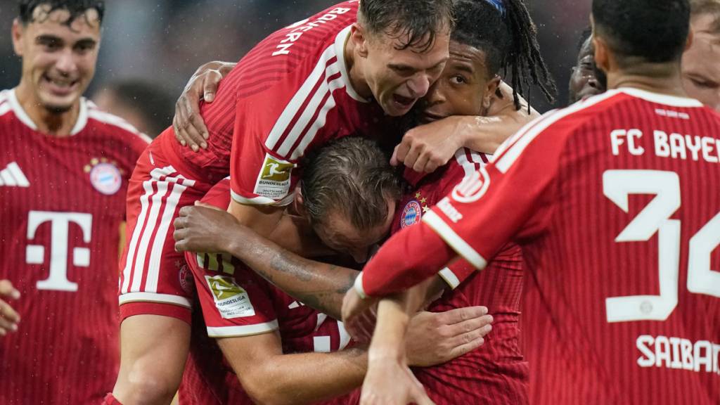Die Bayern haben schon zum Auftakt viel Grund zum Jubeln