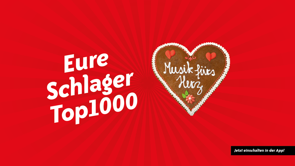 Das sind eure Schlager Top 1000