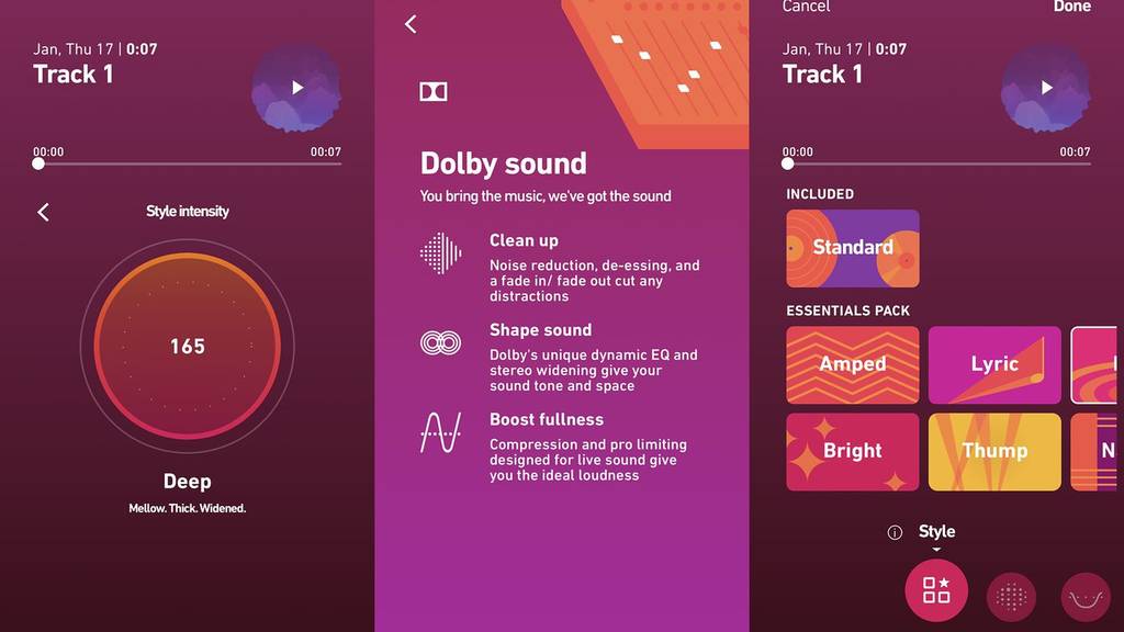 «Dolby On» - Das Tonstudio für dein Smartphone