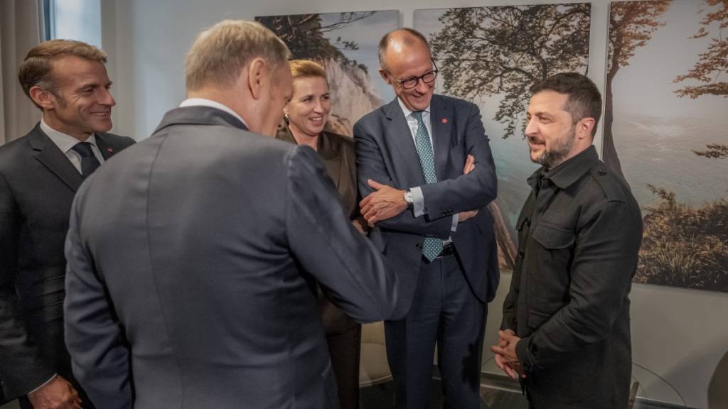 Vor Trump-Treffen: Selenskyj spricht mit Verbündeten