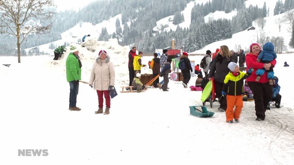 Schwarzsee profitiert von Winterwetter und Corona