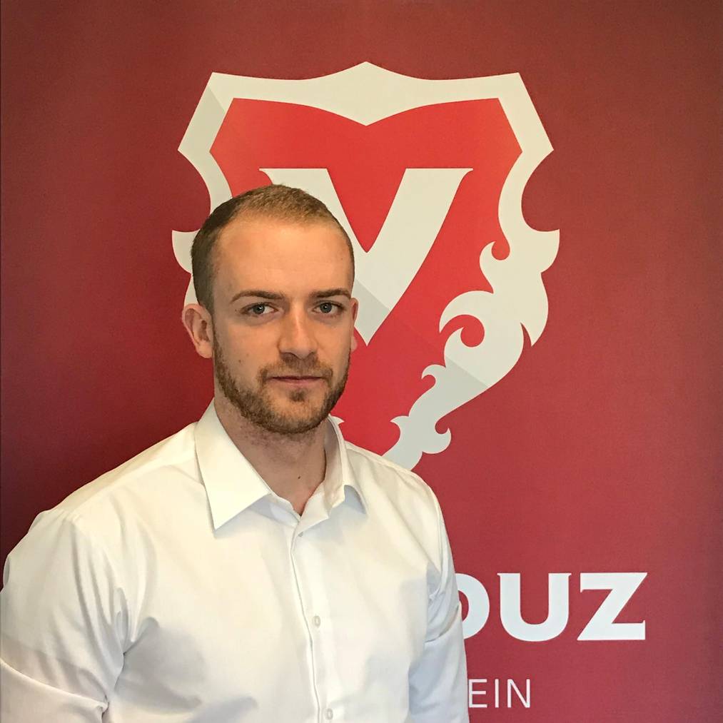 Pascal Foser, Mediensprecher des FC Vaduz. (Bild: pd)