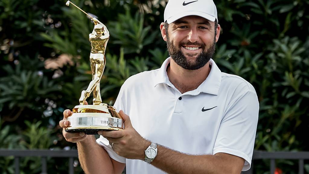 Trotz Nackenproblemen schafft Weltranglisten-Leader Scottie Scheffler als erster an den Players Championships die erfolgreiche Titelverteidigung