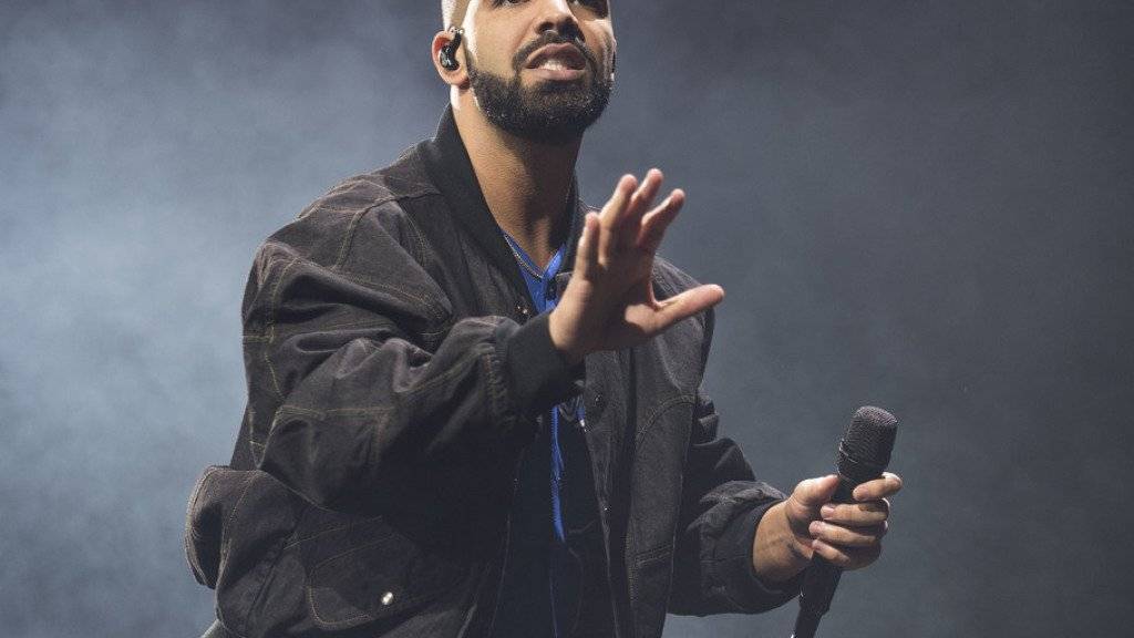Neuer Rekord: Der Song «One Dance» des kanadischen Rappers Drake wurde auf Spotify über eine Milliarde Mal abgespielt. (Archivbild)
