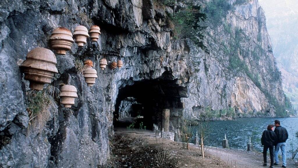 Der Weg der Schweiz 1991 kurz nach seiner Eröffnung. (Archivaufnahme)