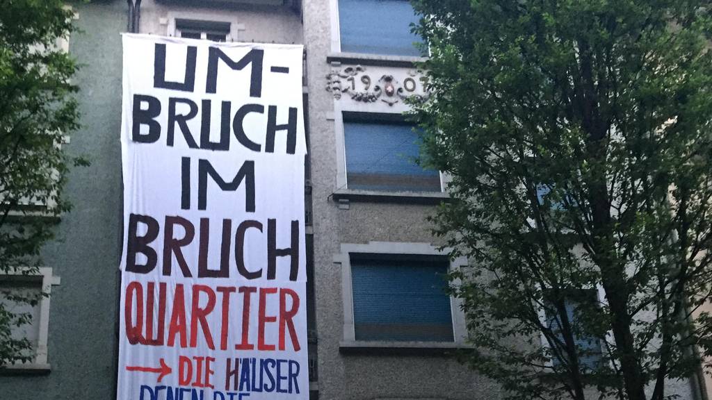 Aktivisten besetzen Haus an der Bruchstrasse in Luzern