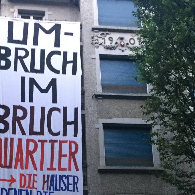 Aktivisten besetzen Haus an der Bruchstrasse in Luzern