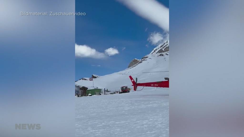 Stromausfall im Berner Oberland: Skifahrer werden per Helikopter evakuiert