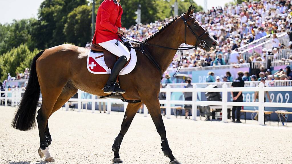 Kritische Blicke bei Steve Guerdat und den Schweizer Springreitern. Dieser Sommer verlief nicht wie geplant