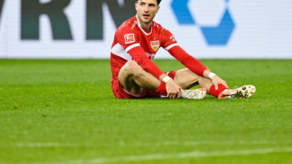 Muss pausieren: Stuttgarts Schweizer Nationalspieler Leonidas Stergiou