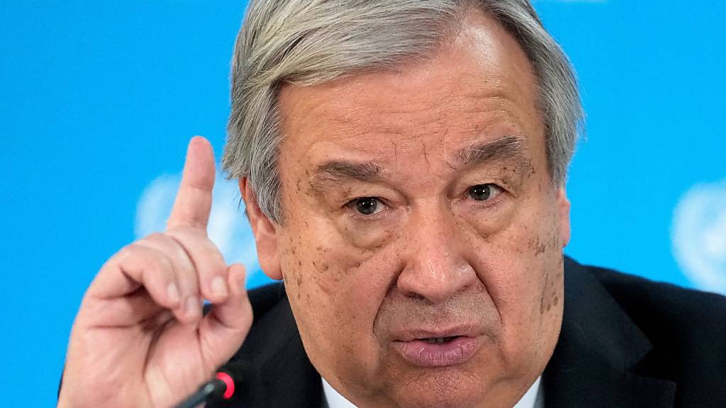 ARCHIV - Alarmierende Klimaberichte zeigen nach Überzeugung von UN-Generalsekretär António Guterres die Notwendigkeit drastischer Maßnahmen. Foto: Khalil Senosi/AP/dpa