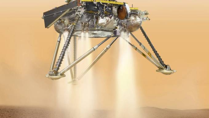 Nasa-Roboter «InSight» auf dem Mars gelandet