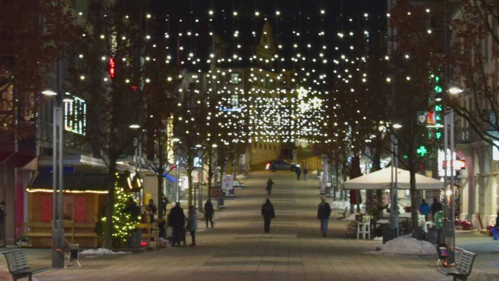 Nix mit Strom sparen: Weihnachtsbeleuchtungen in der Ostschweiz sollen wieder leuchten