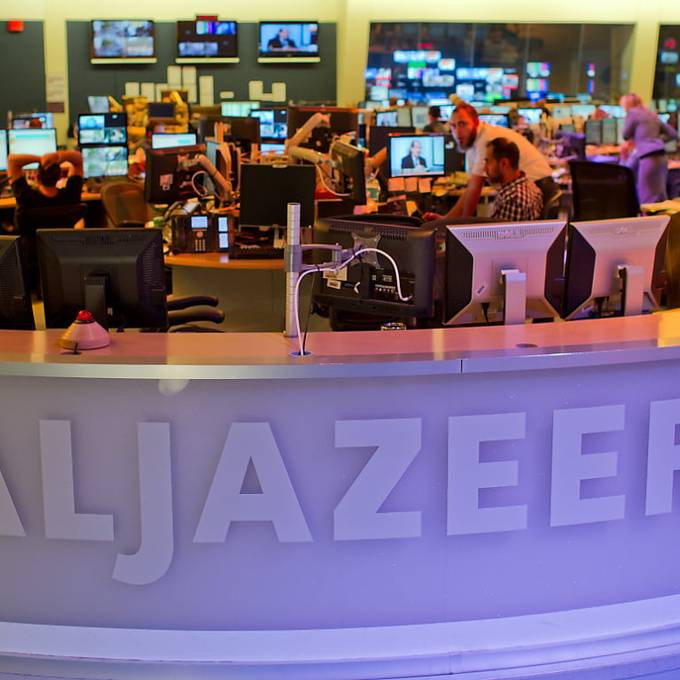 Israelische Regierung billigt Schliessung des TV-Senders Al-Dschasira