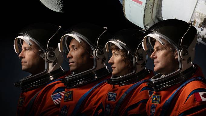Diese Astronauten fliegen mit Artemis um den Mond