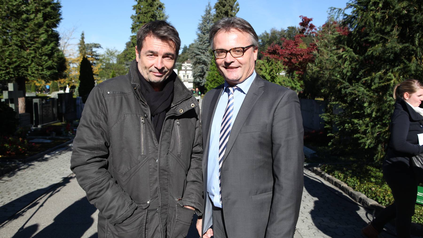 Luzerner Tatort: Dreh auf dem Friedhofsgelände Friedental