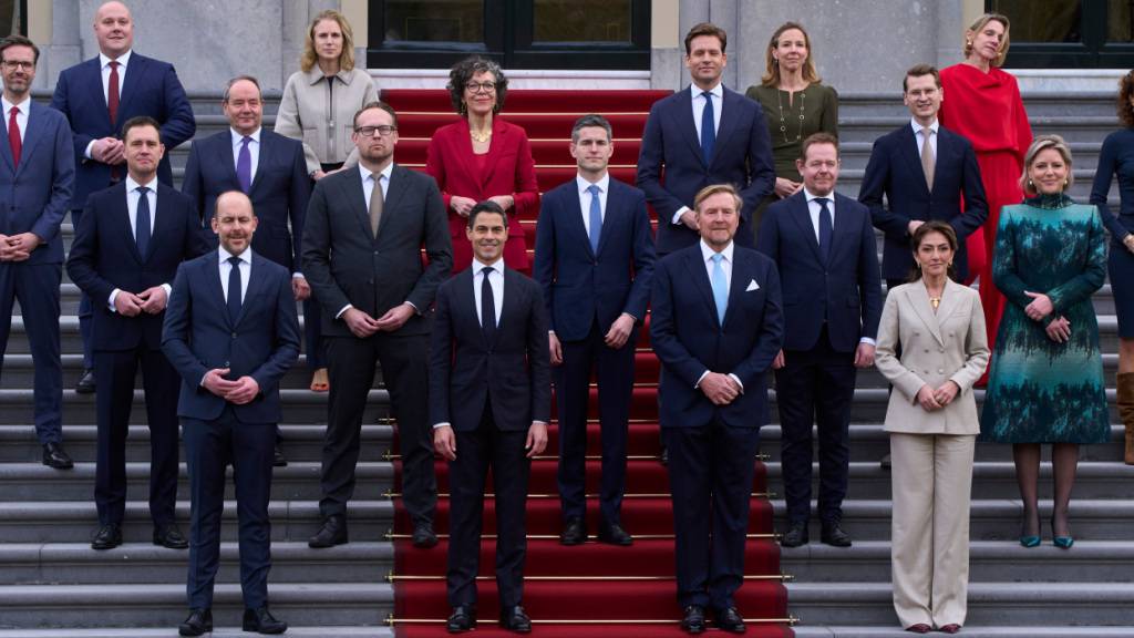 Niederlande: Regierung vereidigt - Jetten ist Regierungschef