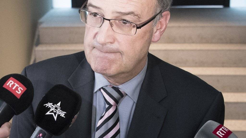 Bundesrat Guy Parmelin sprach vor den Medien von einem «politischen Fehler». (Archiv)