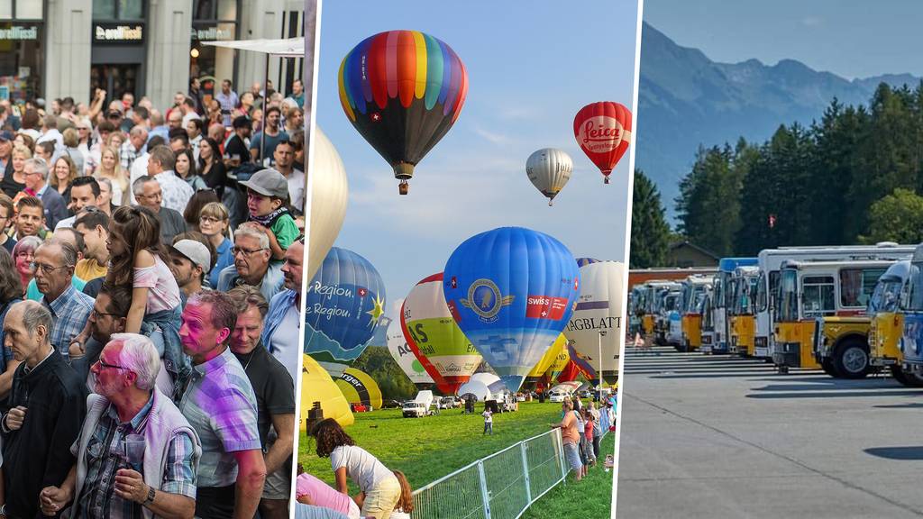 Musik, Motoren und Heissluftballons – das läuft dieses Wochenende im FM1-Land