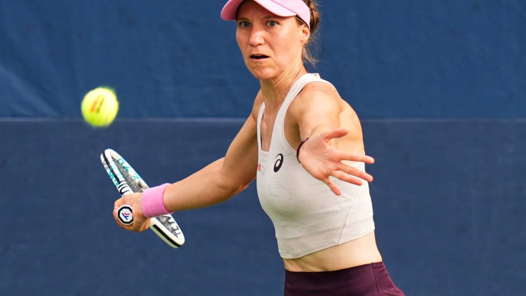 Viktorija Golubic steht beim Turnier in Peking zum zweiten Mal in der zweiten Runde