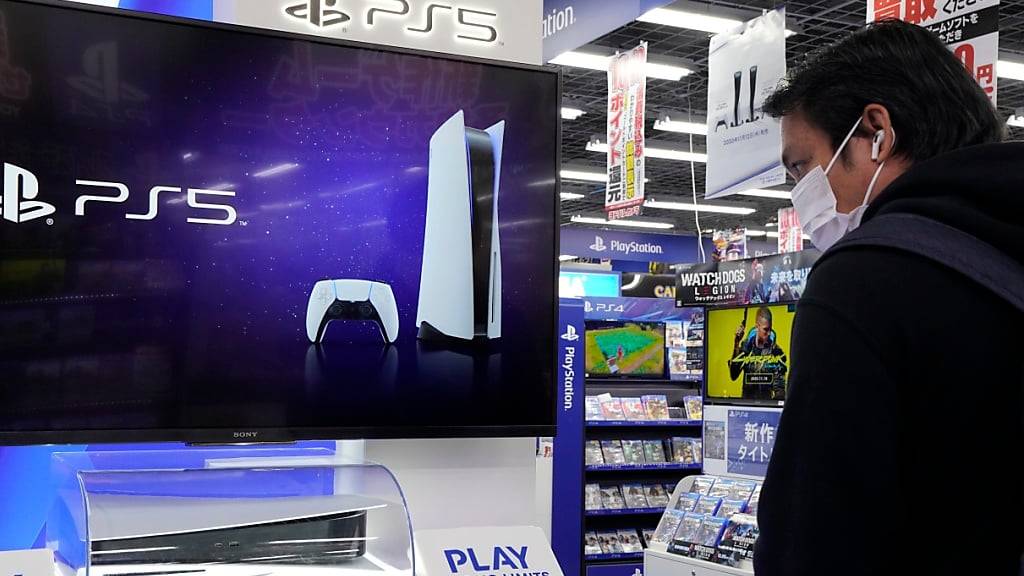 Sony bekommt ein nachlassendes Geschäft mit der Spielekonsole PS5 zu spüren.