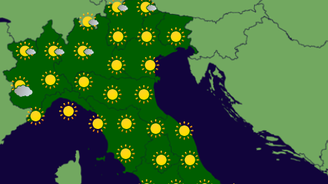 Wetter Italien Montag 150724