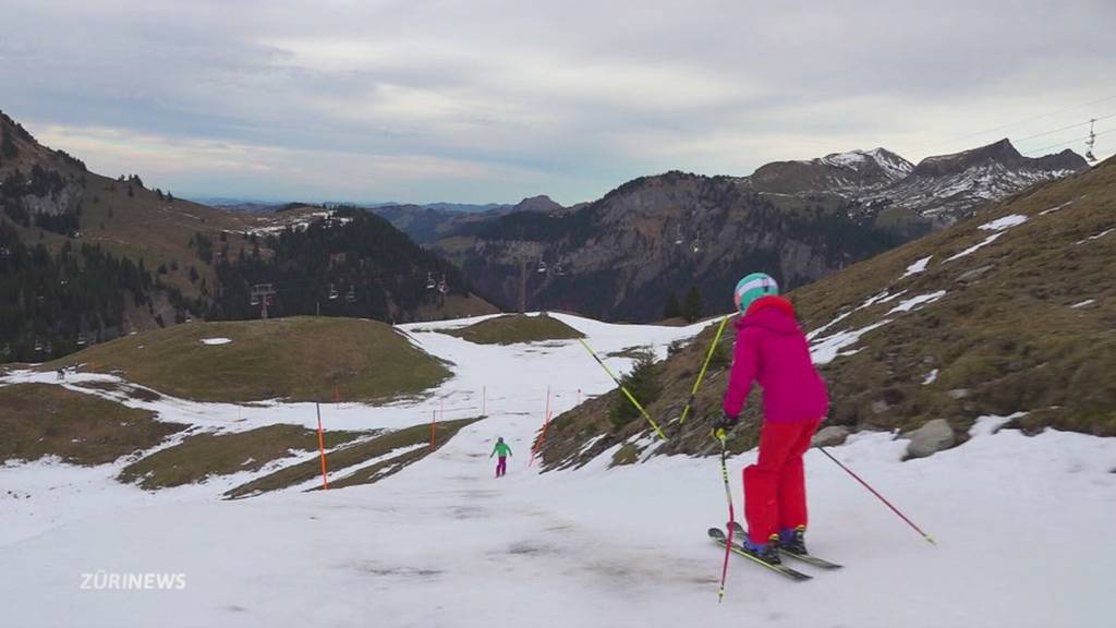 Trostlose Schneeverhältnisse in den Skigebieten