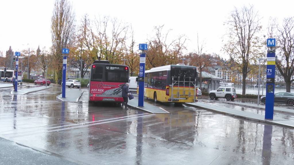 Strassenverkehr rund um den Bahnhof Luzern wird neu organisiert