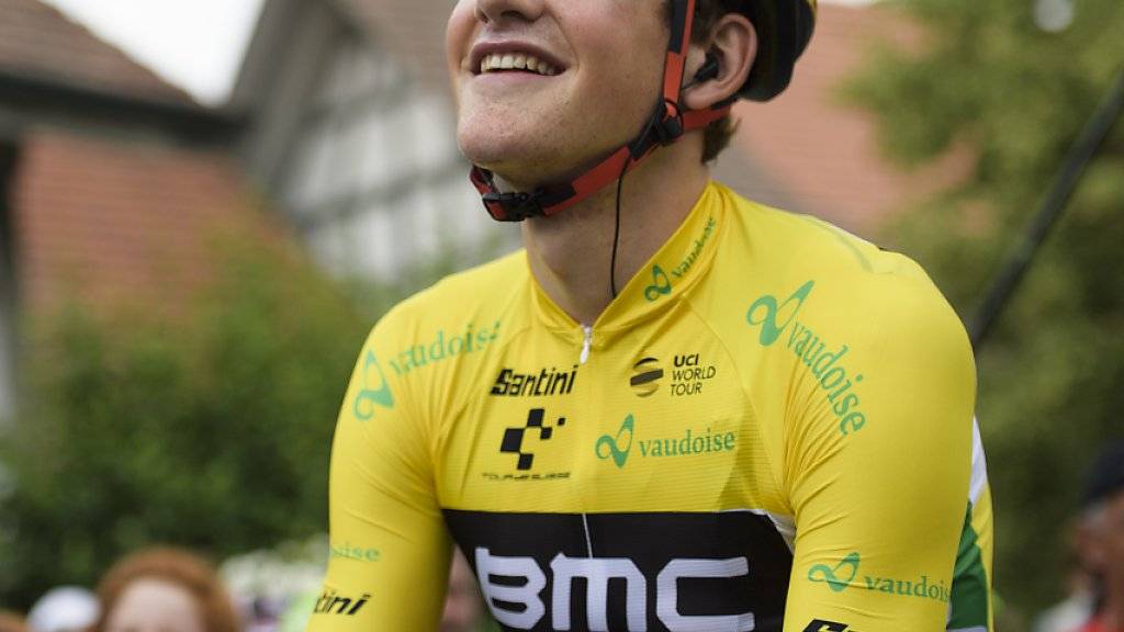 Stefan Küng hat das Gelbe Trikot bereits 2017 und 2018 bei seinen ersten beiden Starts an der Tour de Suisse jeweils ein paar Tage lang getragen