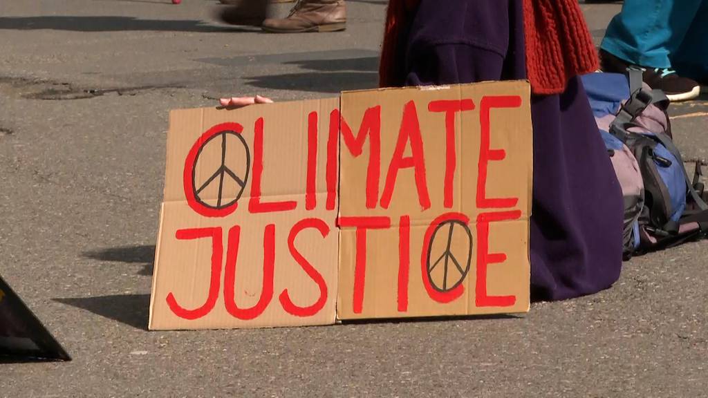 Klimastreiks in der ganzen Schweiz: «Netto Null bis 2030» – Polizei muss intervenieren