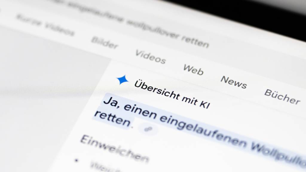 Künstliche Intelligenz wird in der Schweiz von rund der Hälfte der Menschen genutzt. (Archivbild)