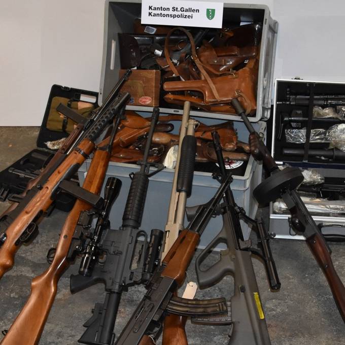 Polizei nimmt Waffenverkäufer hops