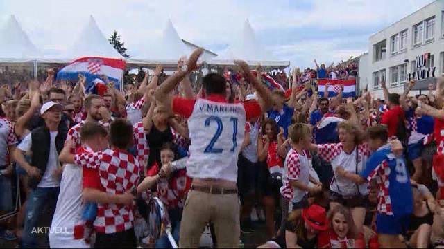 Public-Viewing-Bilanz positiv dank kroatischen Fans