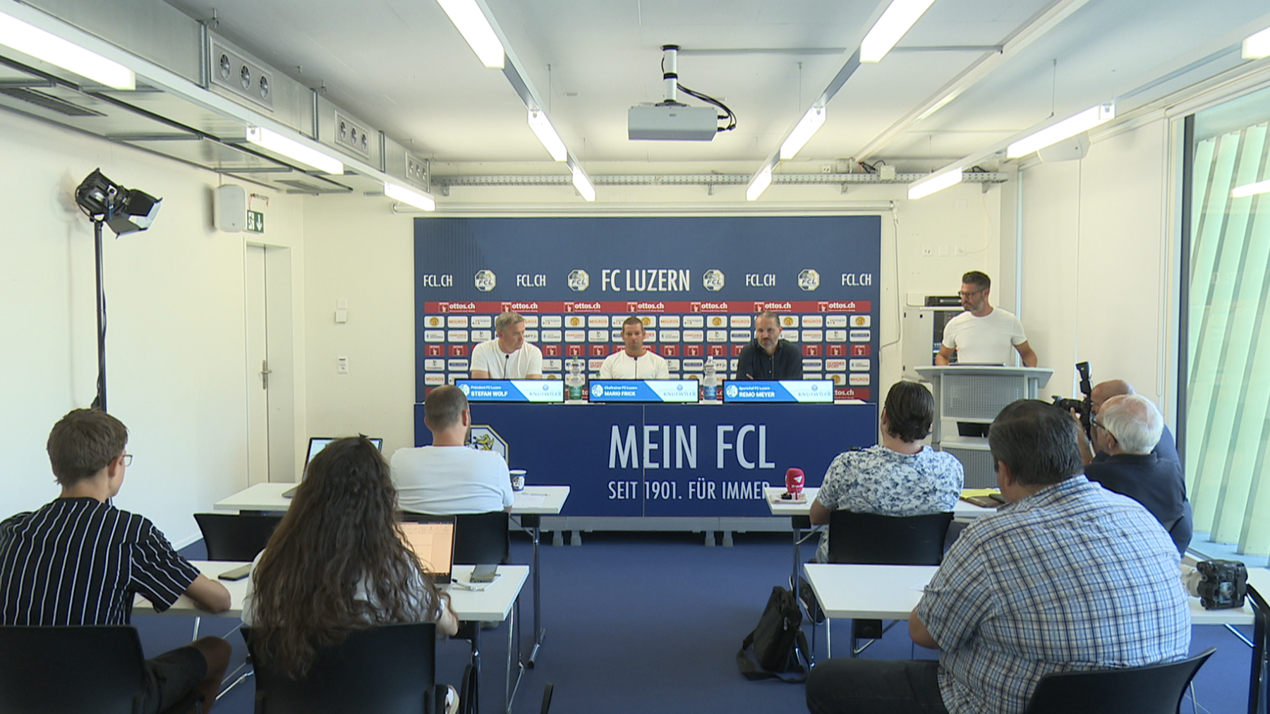 Medienkonferenz FCL Saisonstart 2022