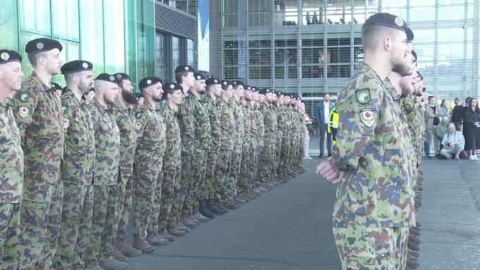 «Grosse Ehre» – Peacekeeper der Schweizer Armee in Luzern ausgezeichnet