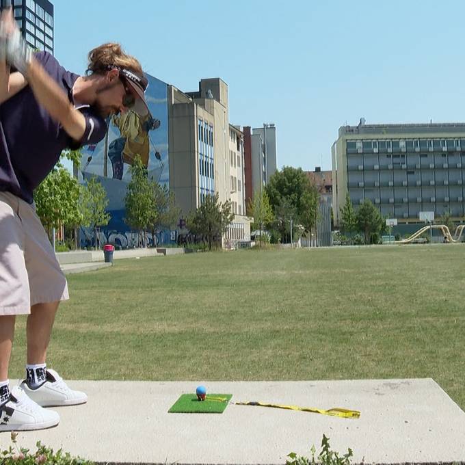 In Zürichs Strassen kann man jetzt «urban-golfen»