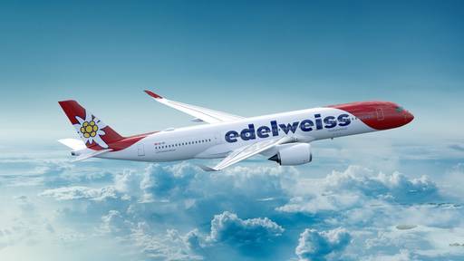 So sieht der neue A350 von Edelweiss aus