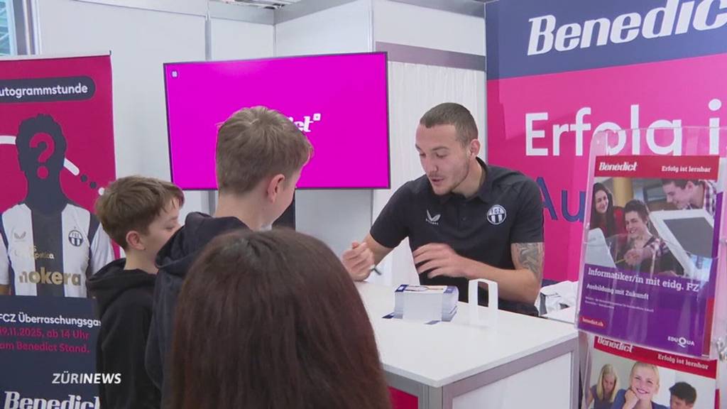 Branchen buhlen um Jugendliche an Berufsmesse Zürich