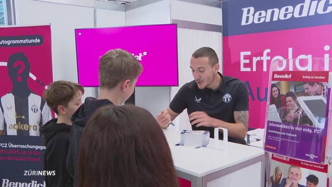 Branchen buhlen um Jugendliche an Berufsmesse Zürich