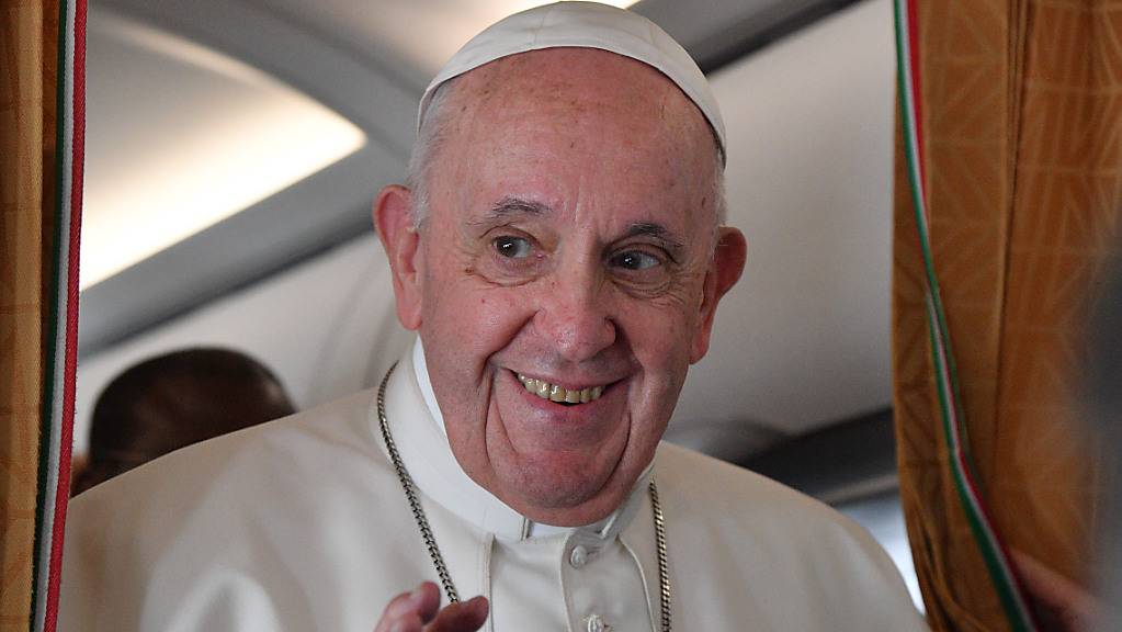 Auch Papst Franziskus flog regelmässig mit einer Maschine der Alitalia. (Archivbild)