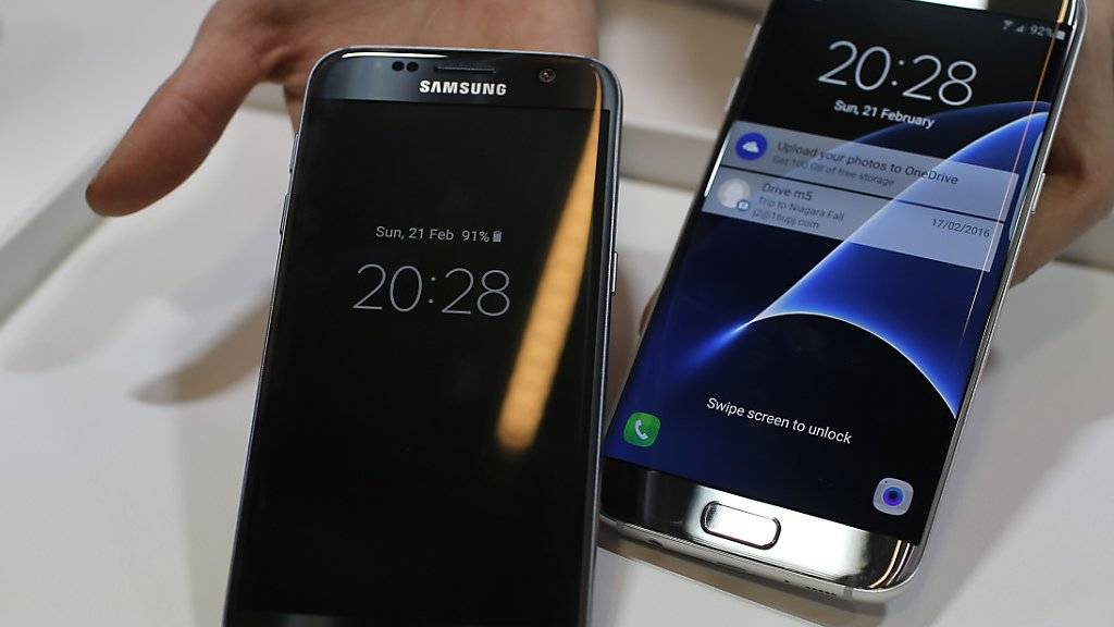 Das Samsung-Handy Galaxy S7 dürfte einen massgeblichen Anteil daran haben, dass der südkoreanische Konzern sein Gewinnniveau deutlich steigern konnte. (Archivbild)