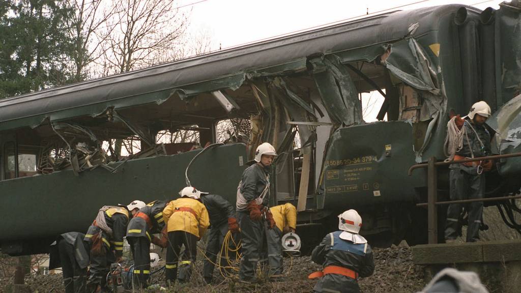 Grosses Unglück vor 30 Jahren: Zug wurde in Däniken von Baukran aufgeschlitzt