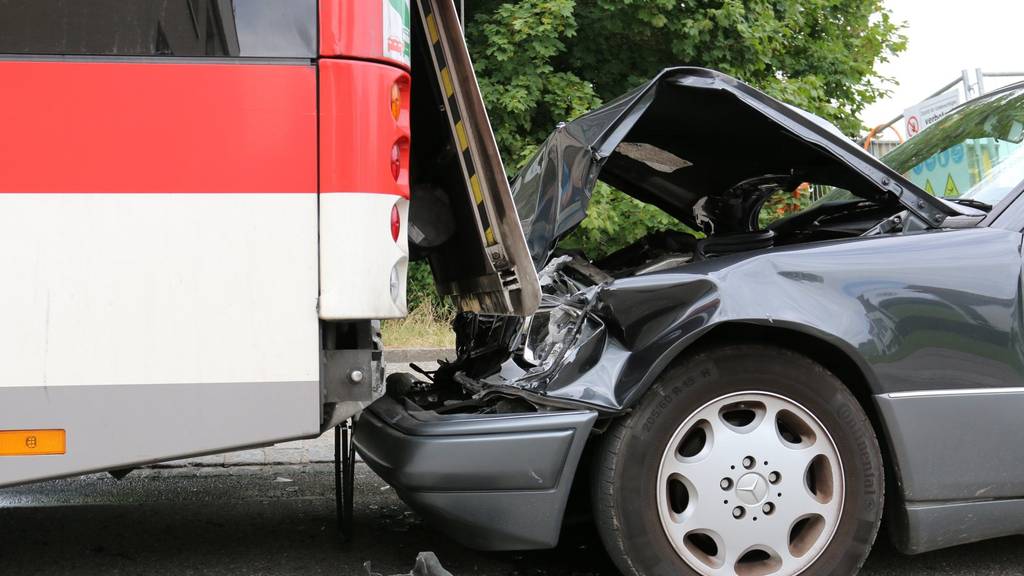 Beim Unfall wurde niemand verletzt.