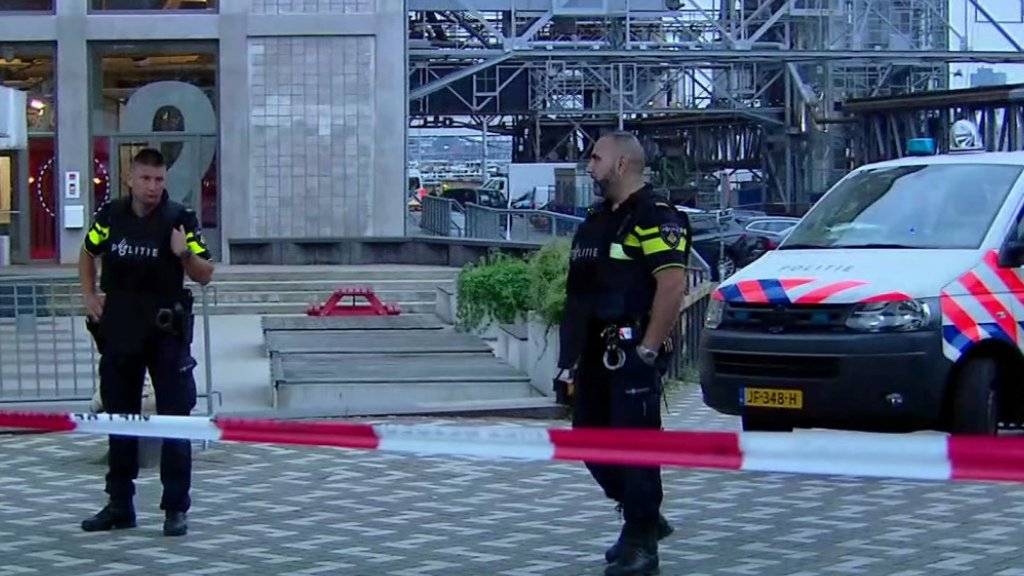 Polizeisperre in Rotterdam nach Anti-Terror-Einsatz