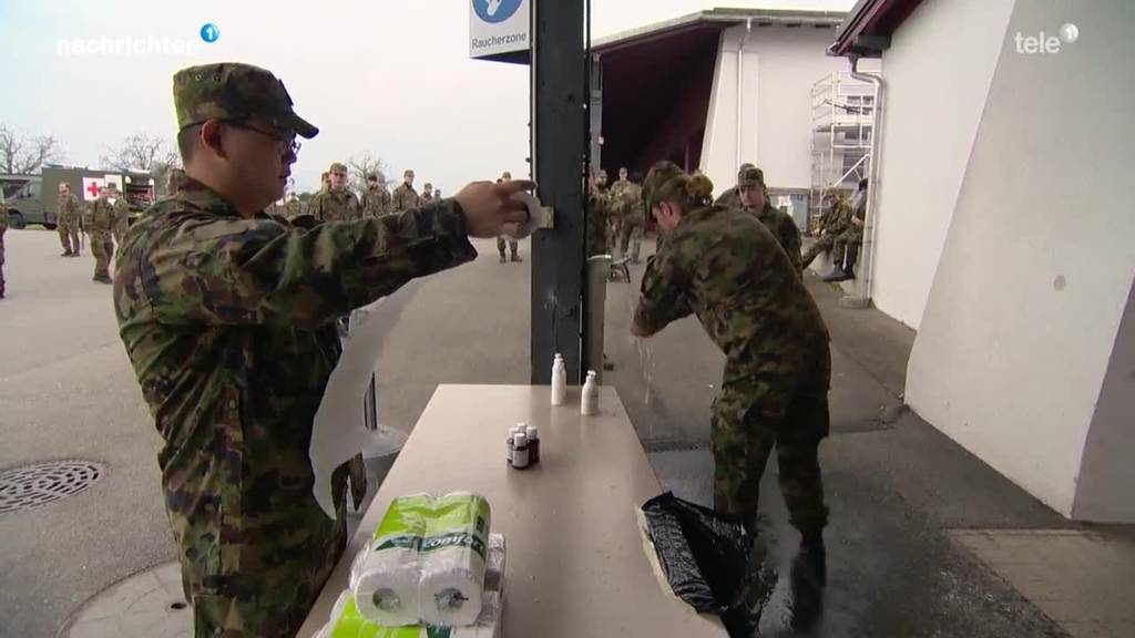 Bundesrat bietet Kantonen 2'500 Armeeangehörige als Hilfe an