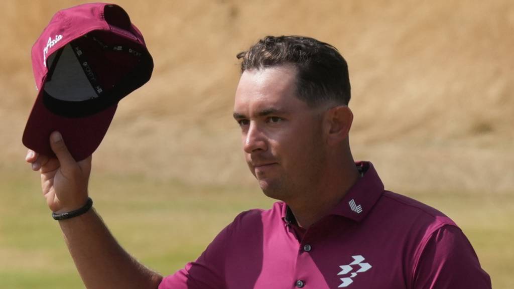 Der Australier Lucas Herbert spielt am zweiten Tag des British Open eine herausragende Runde und übernimmt die Führung