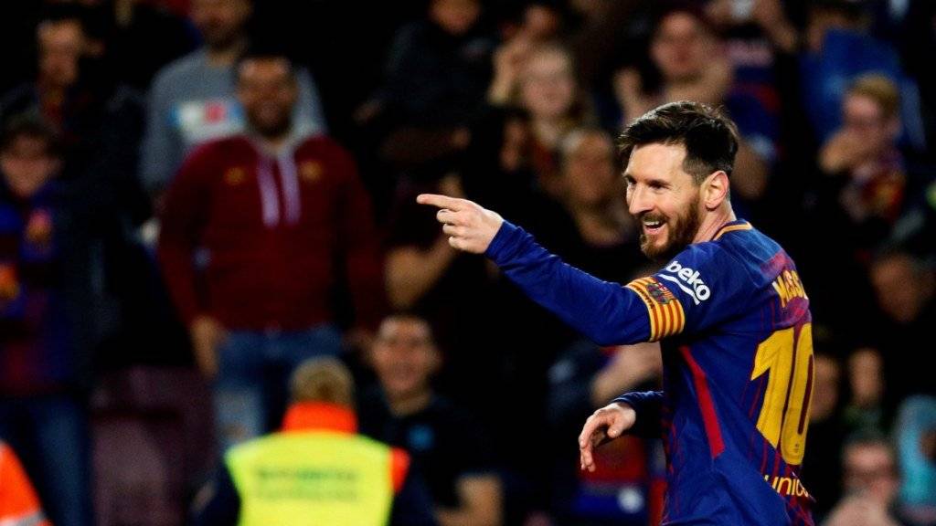 Lionel Messi führt den FC Barcelona zum Rekord