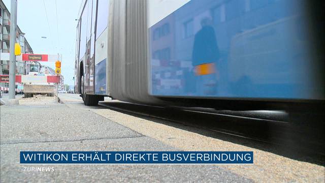 Witikon bekommt direkten Bus-Anschluss